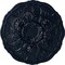 Ekena Millwork Cornelia Ceiling Medallion (Fits Canopies up to 4"), Hnd-Painted Midnight Dream, 22 1/2"OD x 1 1/2"P CM22CNMDF - alternate 1